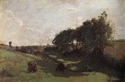 Corot Camille The vaguada oil